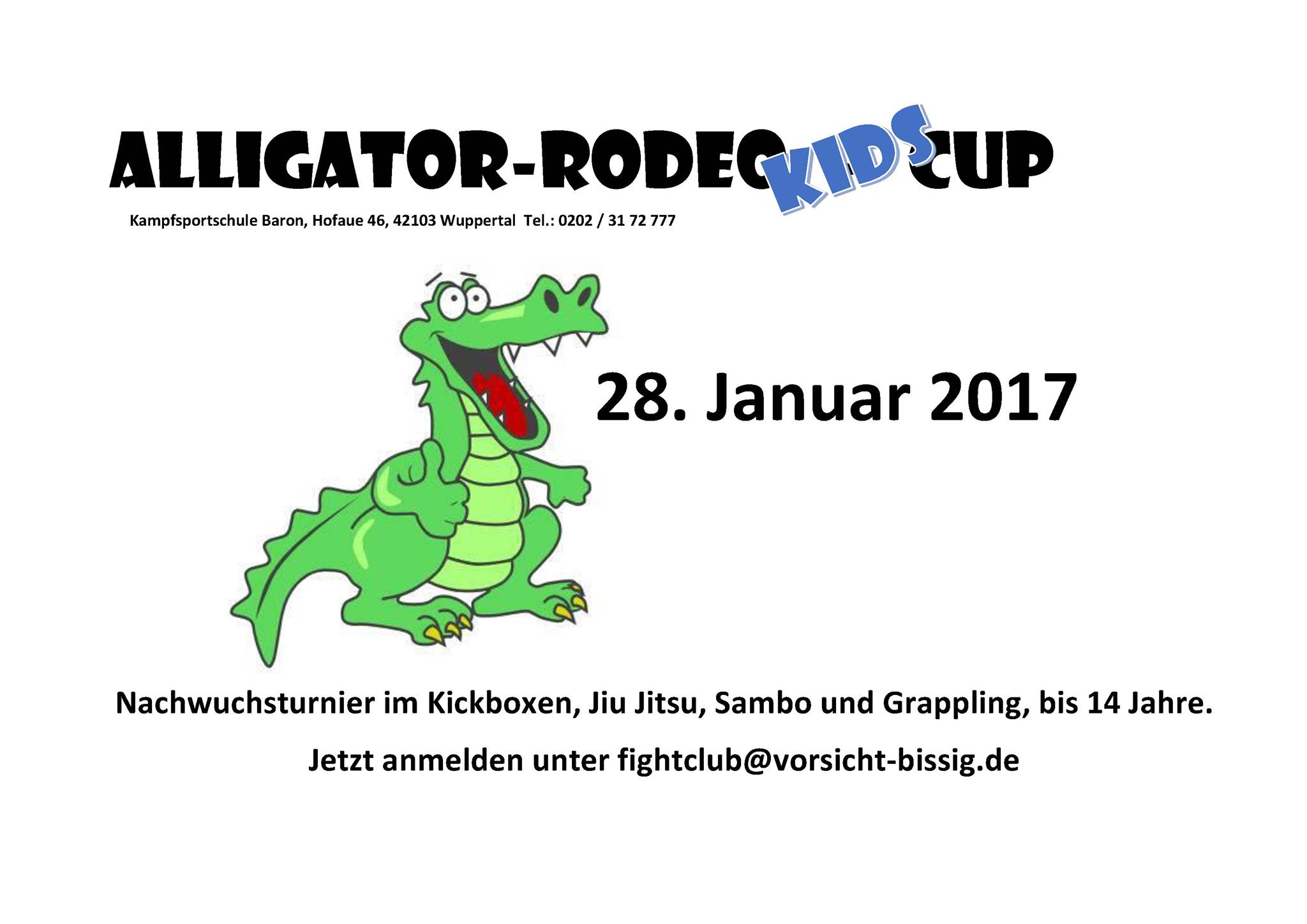 Alligator Rodeo KIDS – Cup